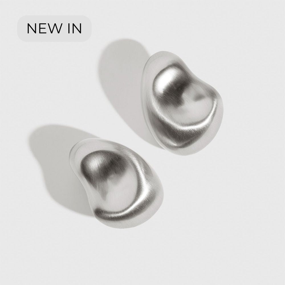 La Pierre XL Earrings - Silver