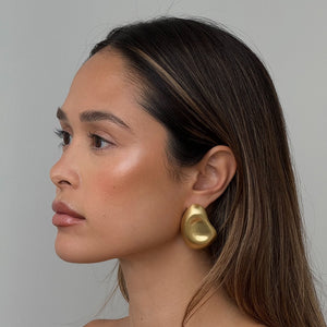 La Pierre XL Earrings - Gold